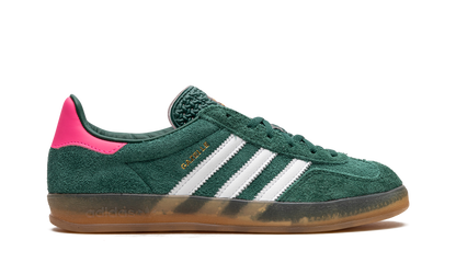 Adidas Gazelle Indoor Collegiate Green Lucid Pink