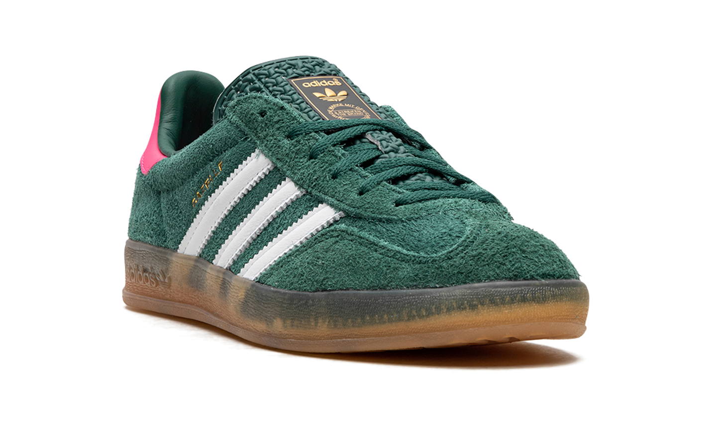 Adidas Gazelle Indoor Collegiate Green Lucid Pink