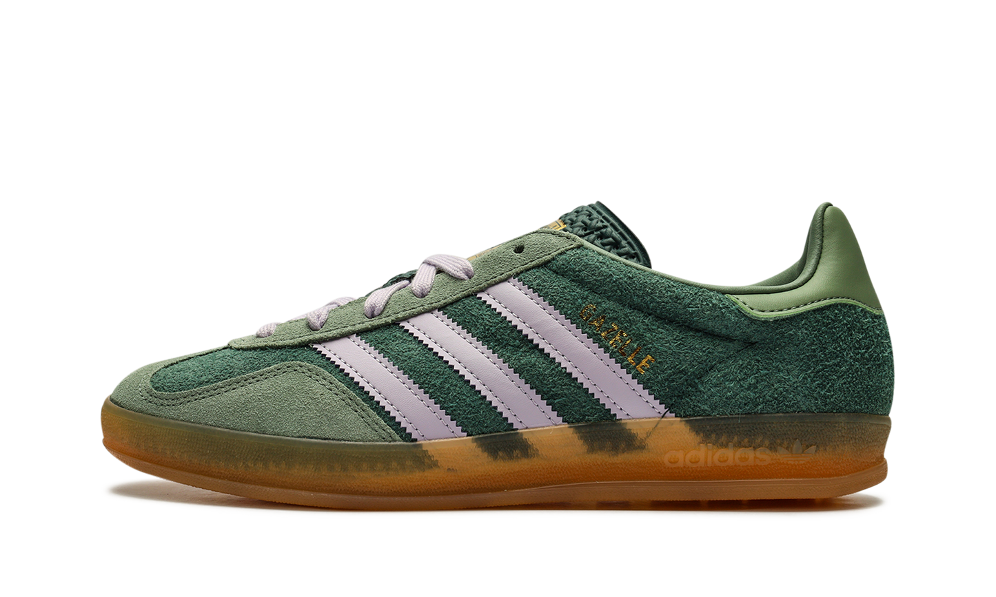 Adidas Gazelle Indoor Mineral Green Silver Dawn