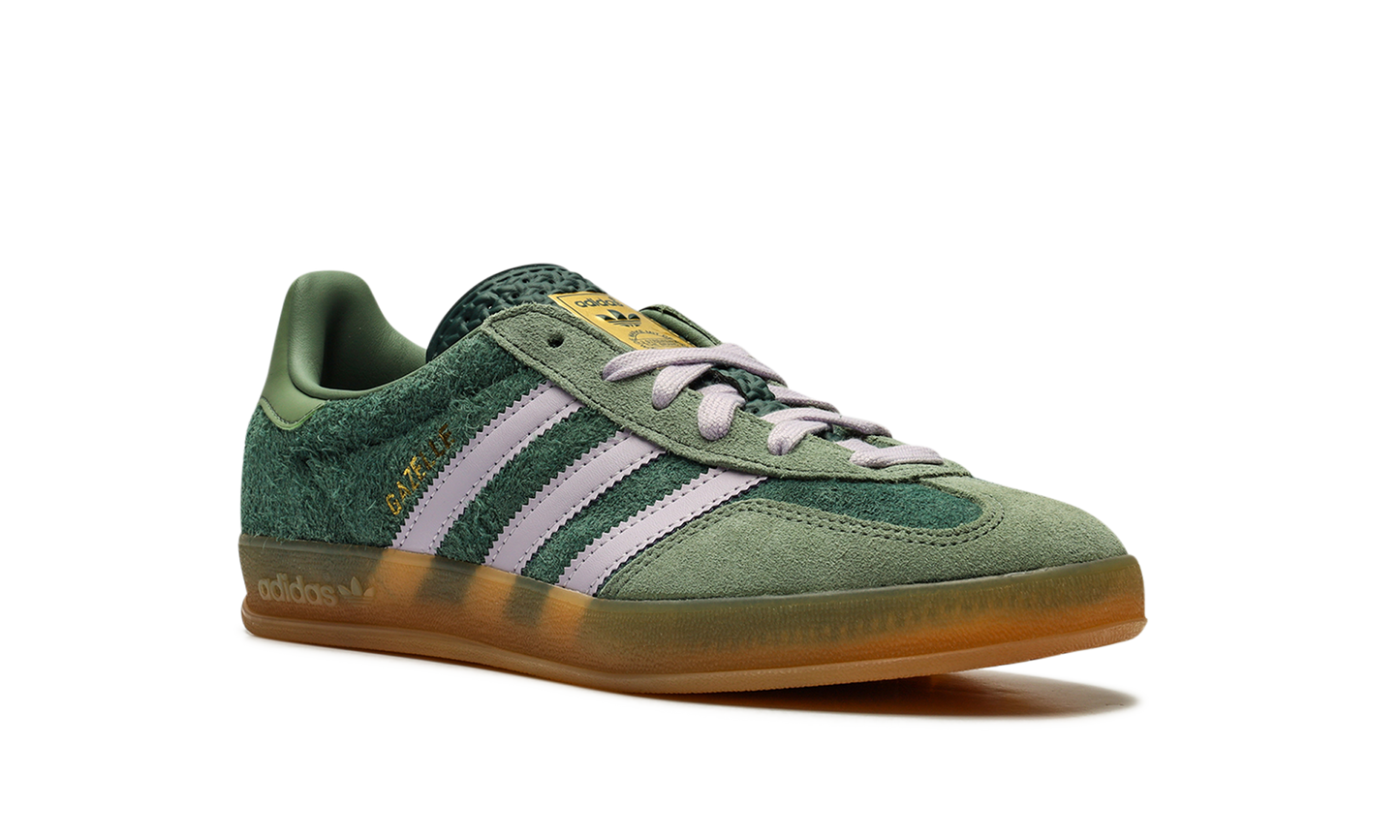 Adidas Gazelle Indoor Mineral Green Silver Dawn