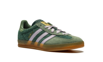 Adidas Gazelle Indoor Mineral Green Silver Dawn