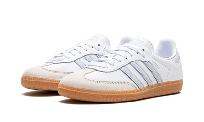 Adidas Samba OG White Halo Blue Gum