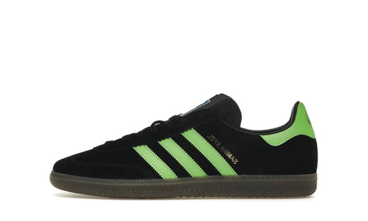 Adidas Samba Deco SPZL Black Lucid Lime