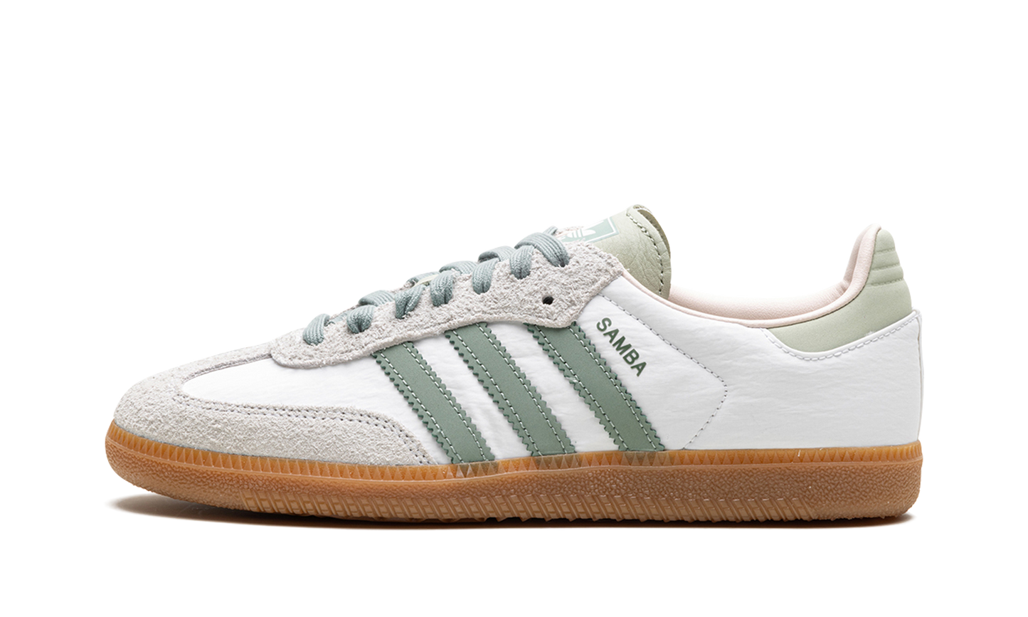 Adidas Samba OG Silver Green Putty Mauve