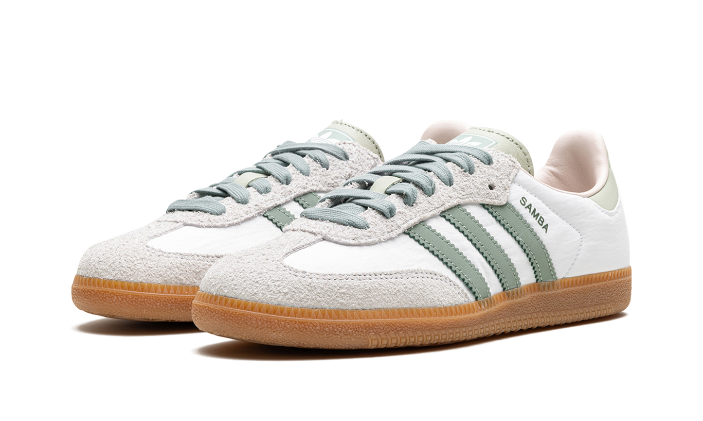 Adidas Samba OG Silver Green Putty Mauve