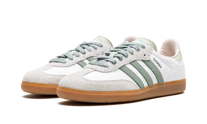 Adidas Samba OG Silver Green Putty Mauve