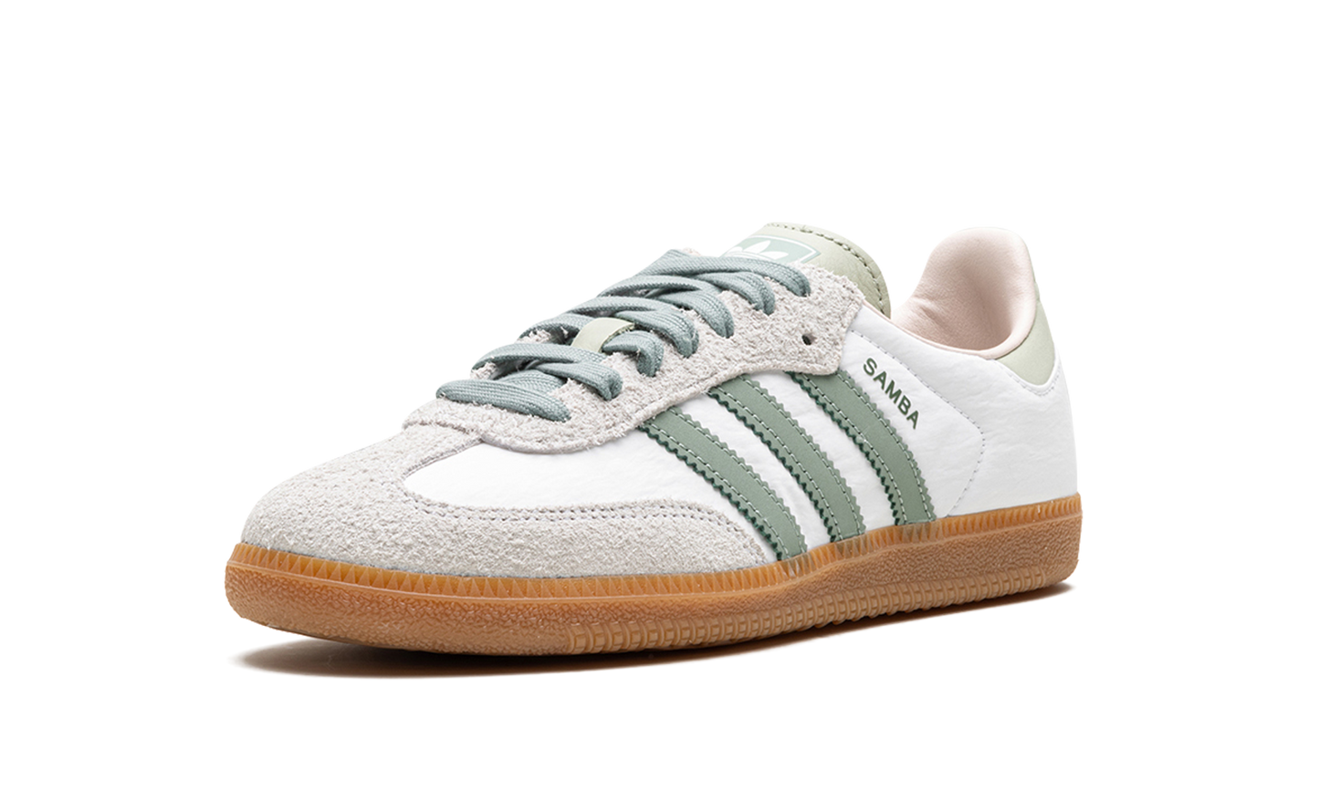 Adidas Samba OG Silver Green Putty Mauve