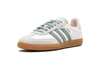 Adidas Samba OG Silver Green Putty Mauve