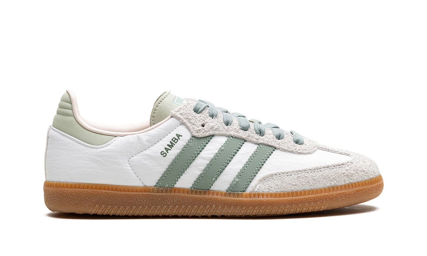 Adidas Samba OG Silver Green Putty Mauve