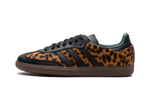 Adidas Samba OG Black Green Leopard