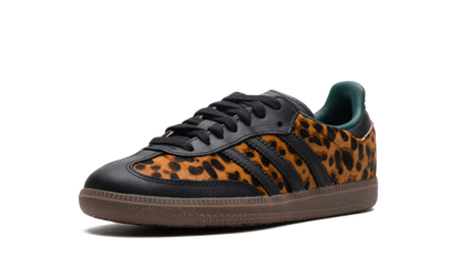 Adidas Samba OG Black Green Leopard