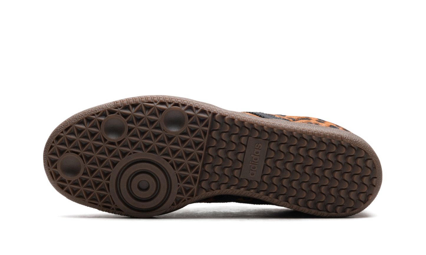 Adidas Samba OG Black Green Leopard