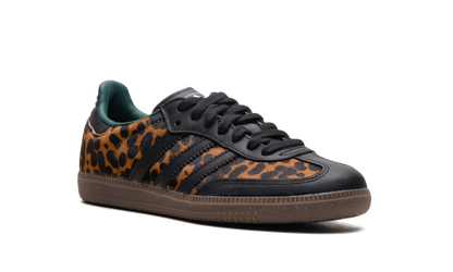 Adidas Samba OG Black Green Leopard