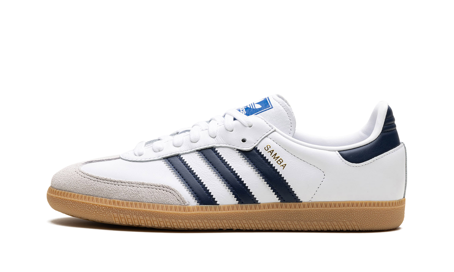 Adidas Samba OG White Night Indigo Gum