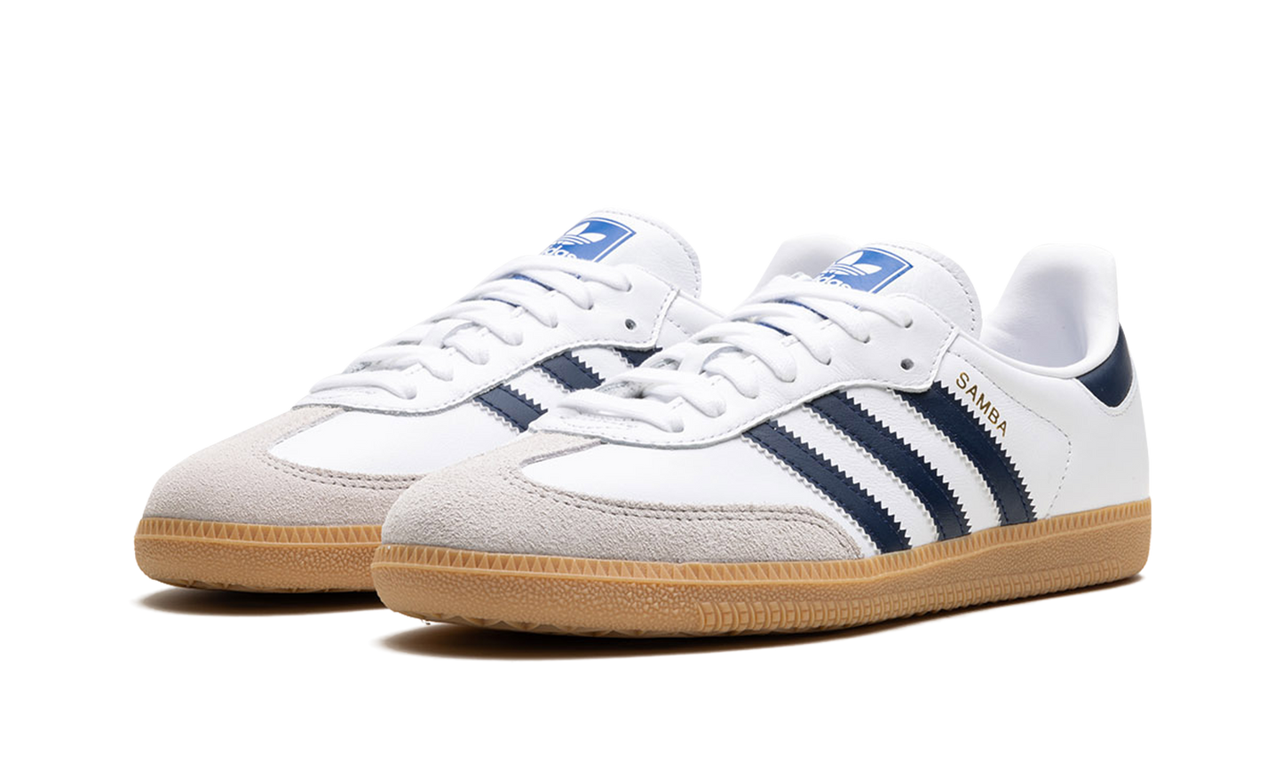 Adidas Samba OG White Night Indigo Gum