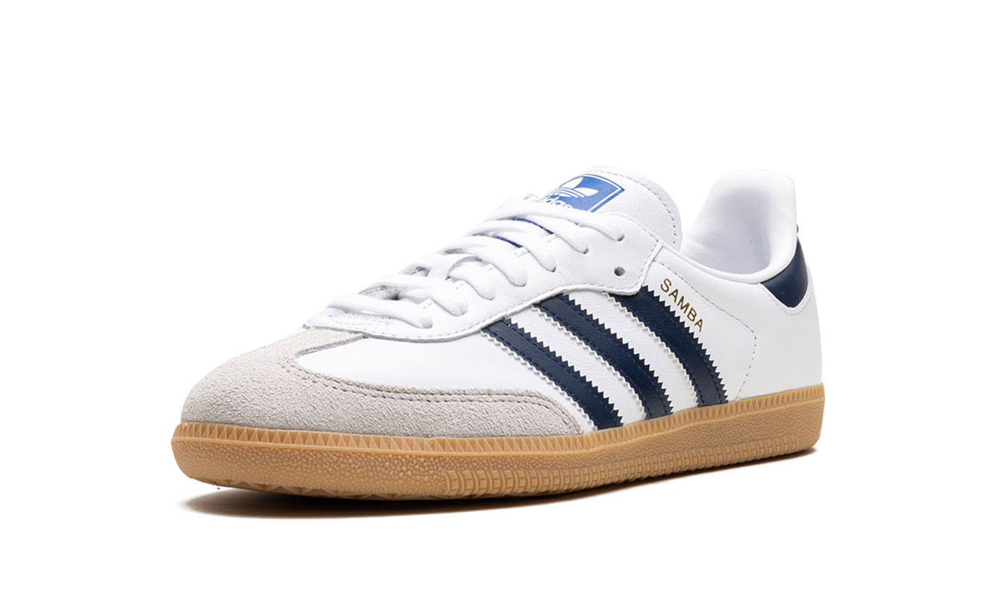 Adidas Samba OG White Night Indigo Gum