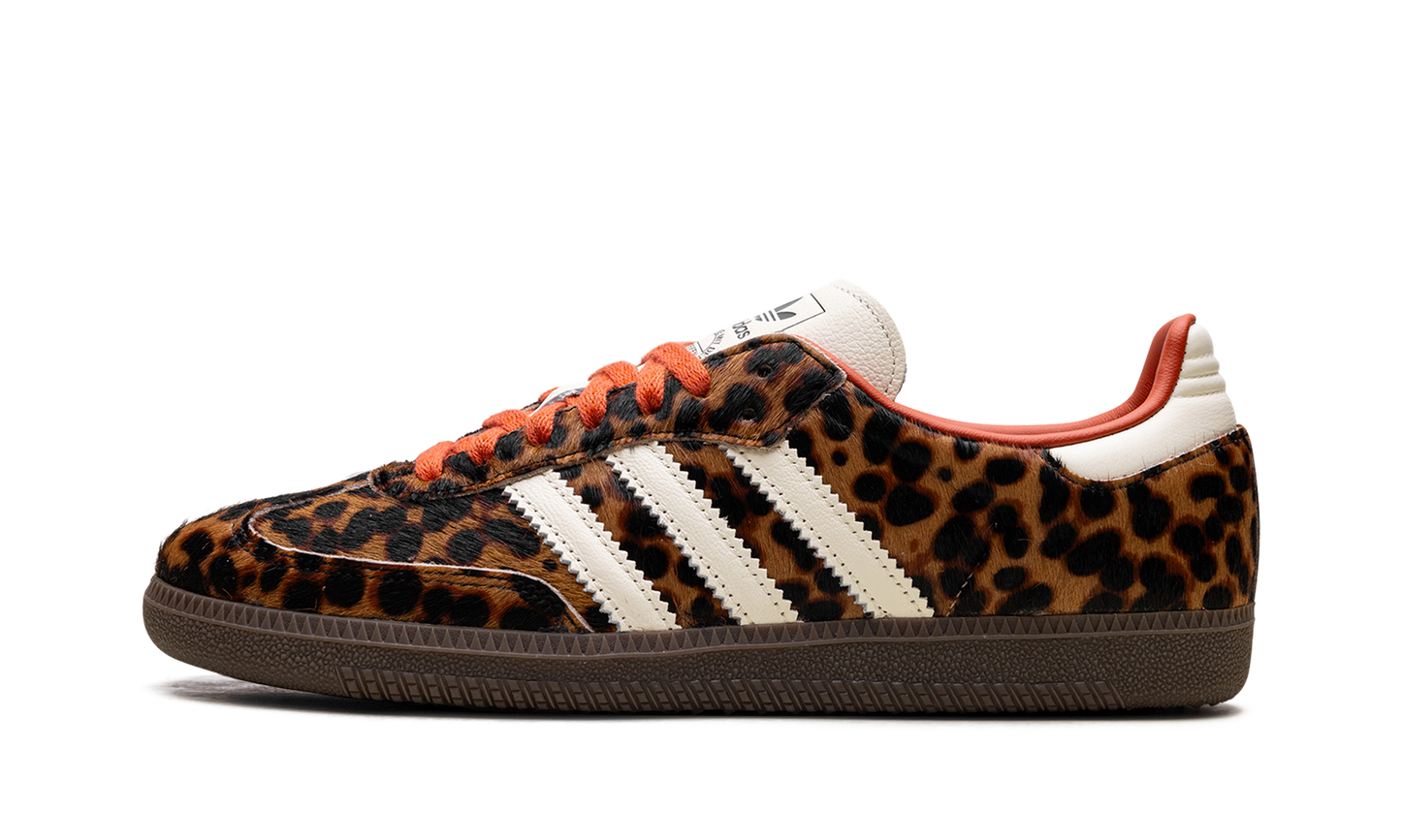 Adidas Samba OG Preloved Red Leopard