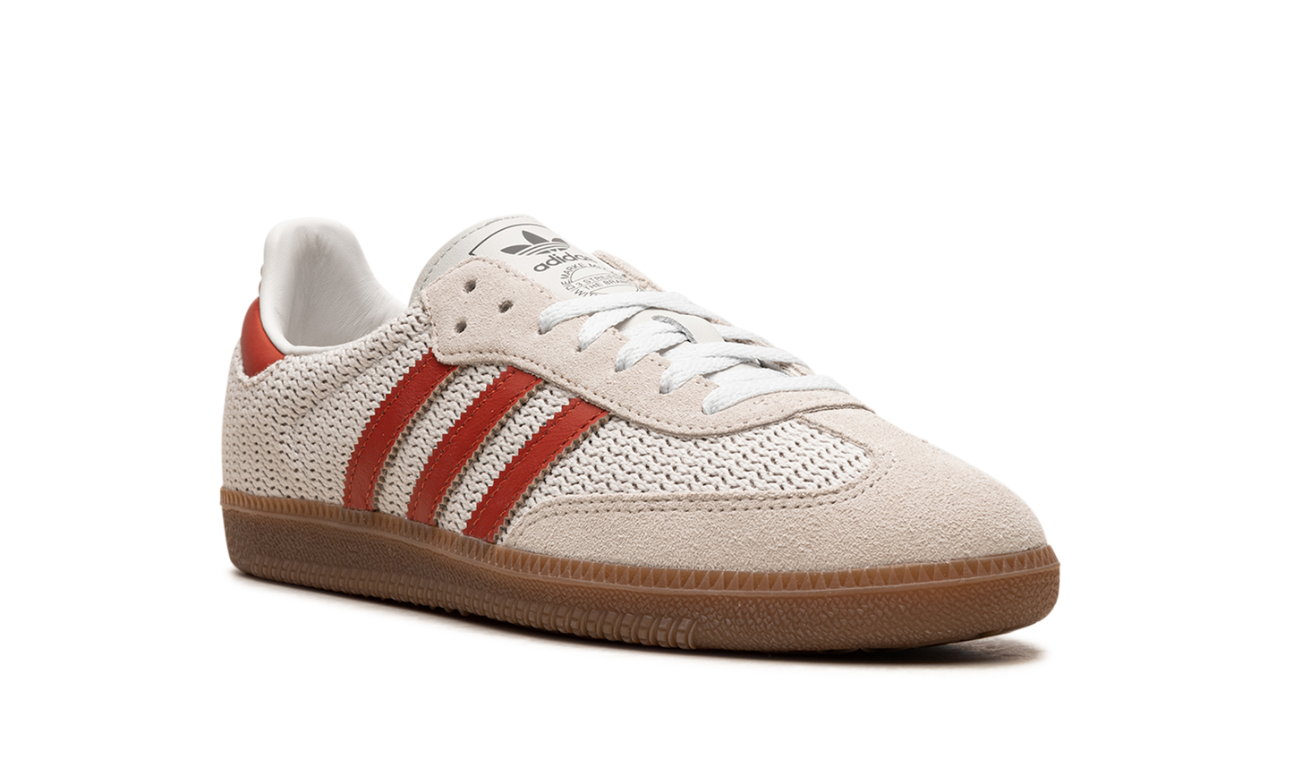Adidas Samba OG Crystal White Preloved Red