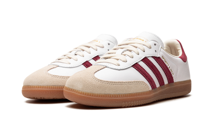 Adidas Samba Sporty & Rich White Collegiate Burgundy