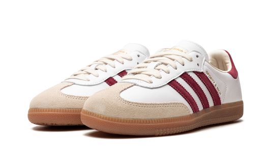 Adidas Samba Sporty & Rich White Collegiate Burgundy
