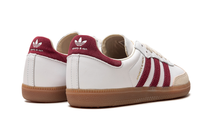 Adidas Samba Sporty & Rich White Collegiate Burgundy