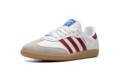 Adidas Samba OG White Burgundy Gum