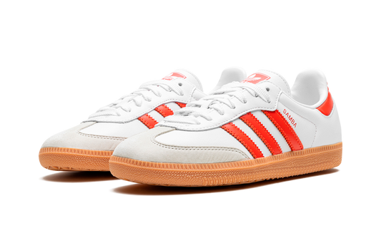 Adidas Samba OG White Solar Red Gum