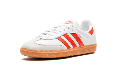 Adidas Samba OG White Solar Red Gum