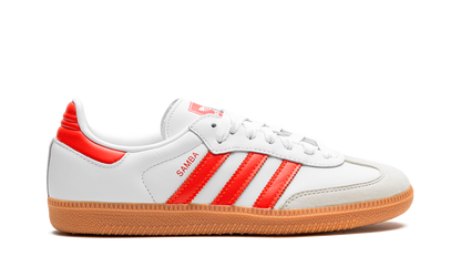 Adidas Samba OG White Solar Red Gum