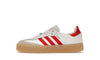 Adidas Sambae White Better Scarlet Gum