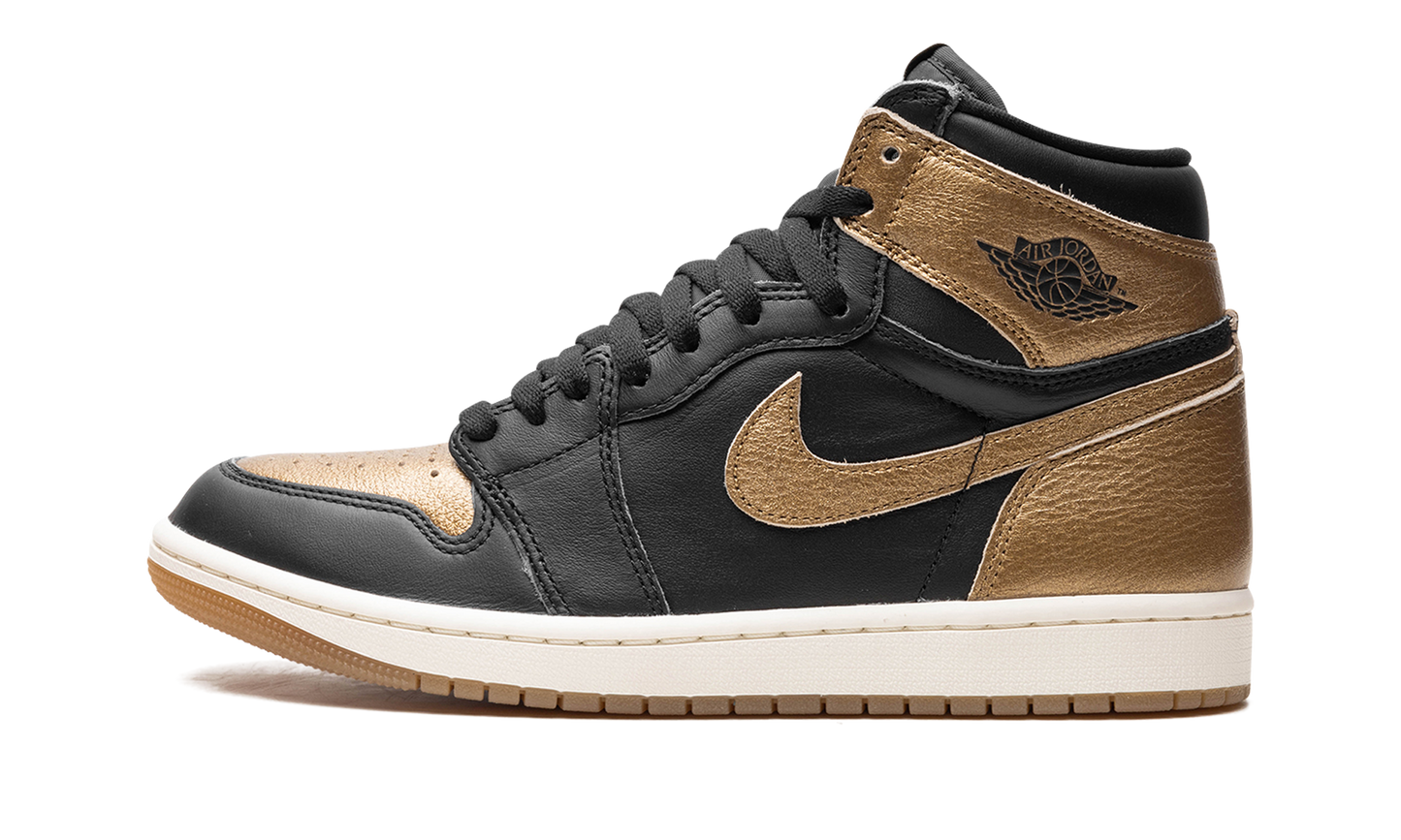 Air Jordan 1 Retro High OG Black Metallic Gold