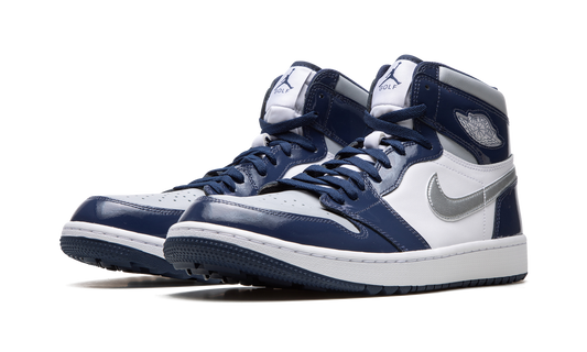 Air Jordan 1 Retro High Golf Patent Midnight Navy