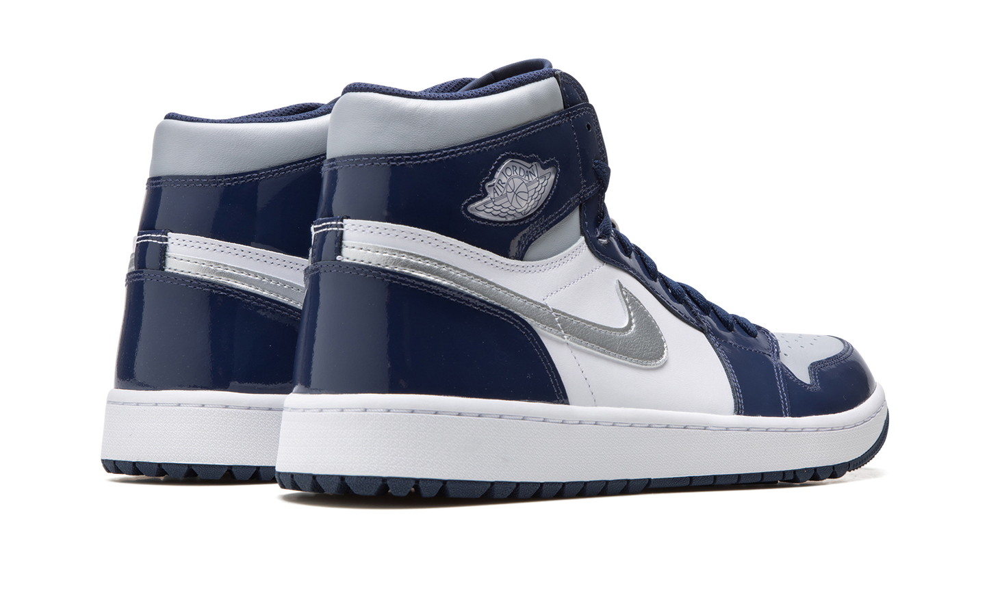Air Jordan 1 Retro High Golf Patent Midnight Navy