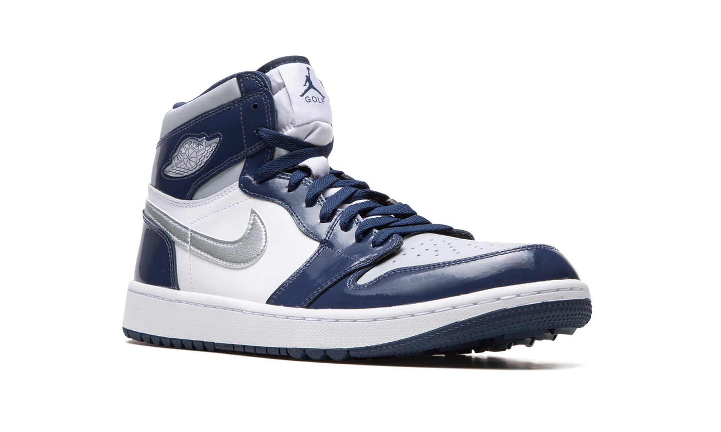 Air Jordan 1 Retro High Golf Patent Midnight Navy