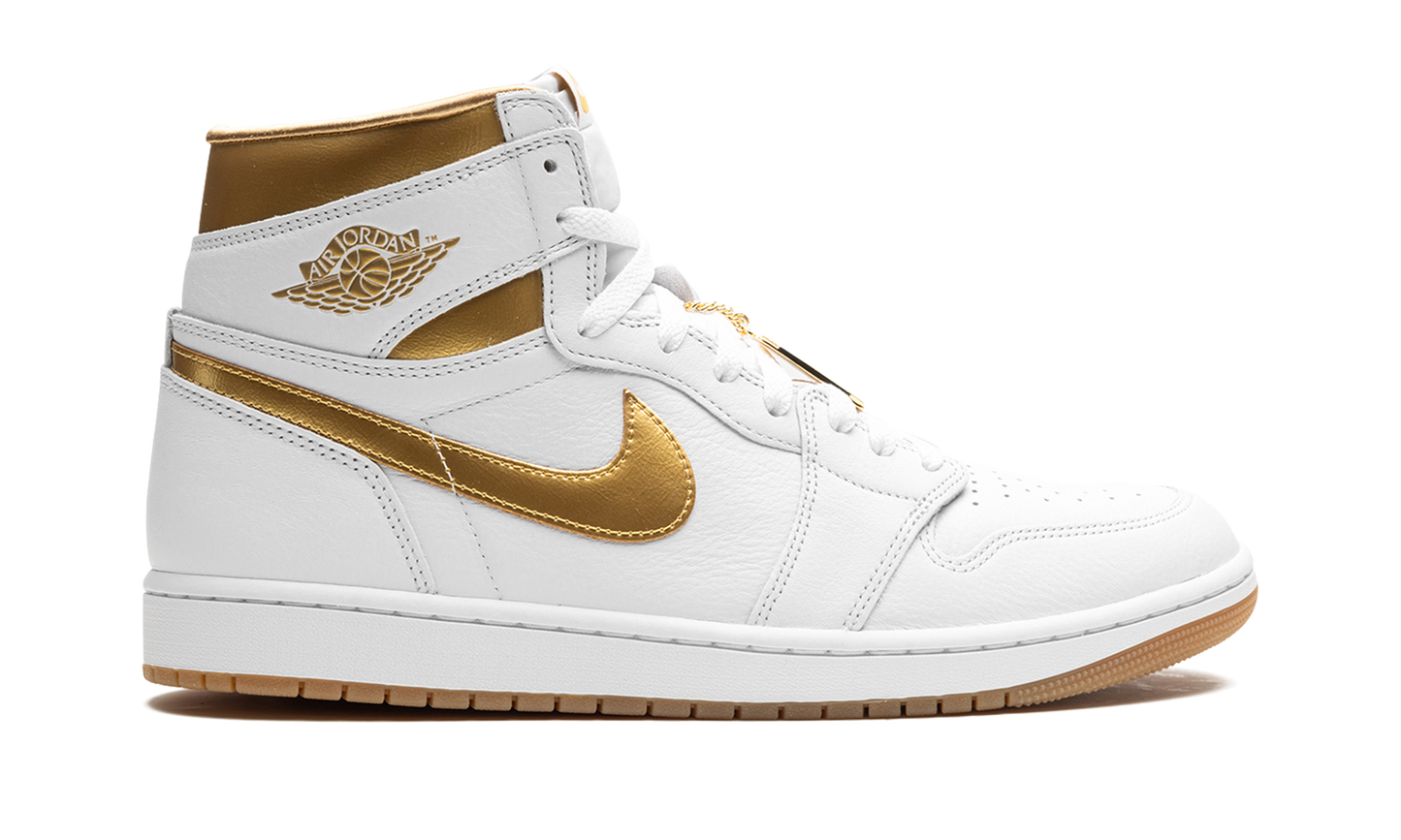 Air Jordan 1 Retro High OG Metallic Gold