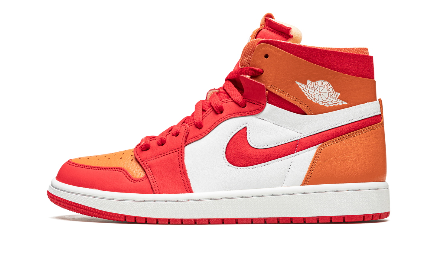 Air Jordan 1 High Zoom Air CMFT Fire Red Hot Curry