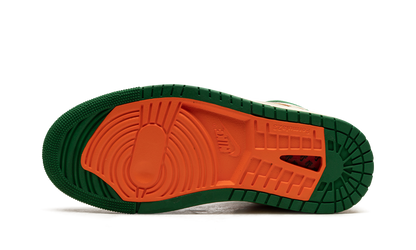 Air Jordan 1 High Zoom Air CMFT 2 Pine Green Orange Blaze