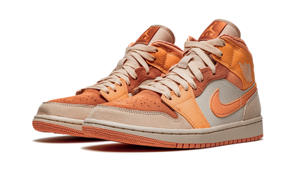 Air Jordan 1 Mid Apricot Orange