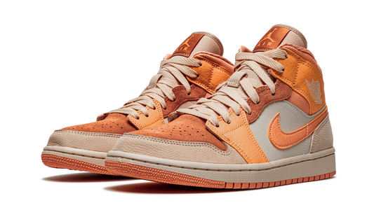 Air Jordan 1 Mid Apricot Orange