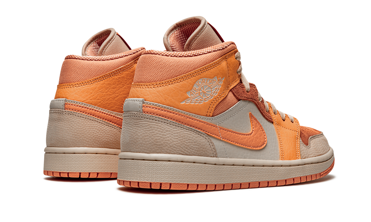 Air Jordan 1 Mid Apricot Orange