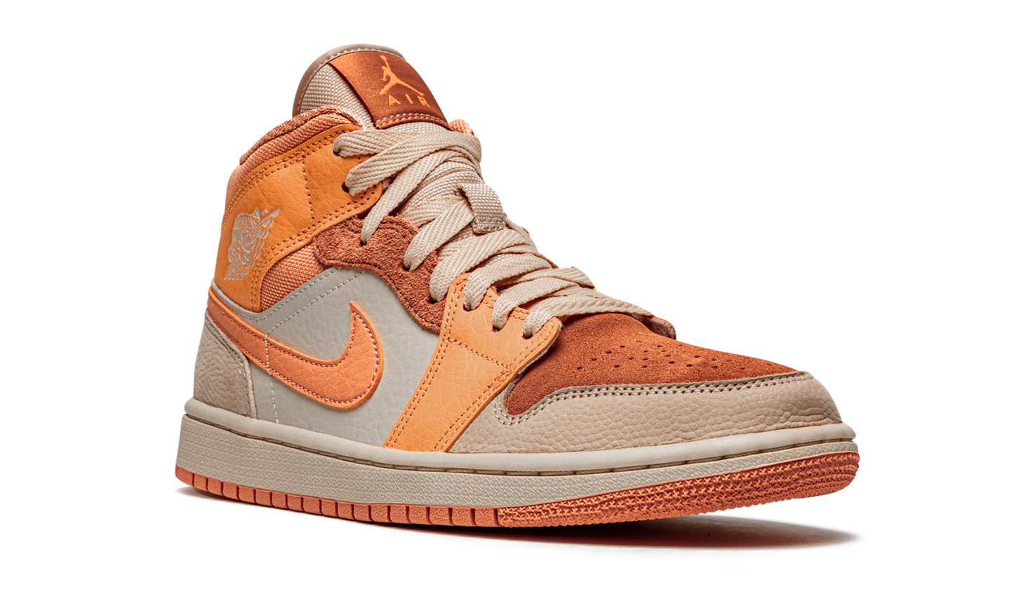 Air Jordan 1 Mid Apricot Orange