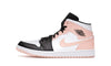 Air Jordan 1 Mid Arctic Orange Black Toe