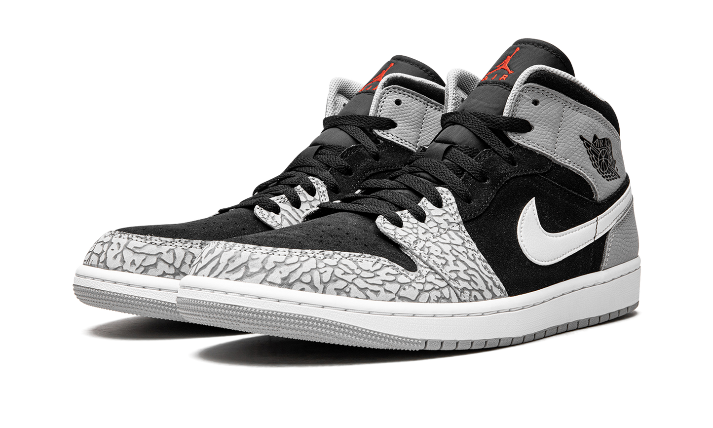 Air Jordan 1 Mid SE Elephant Print