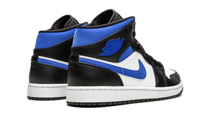 Air Jordan 1 Mid White Black Racer Blue