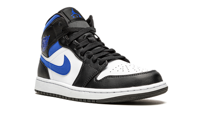 Air Jordan 1 Mid White Black Racer Blue