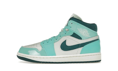 Air Jordan 1 Mid Chenille Bleached Turquoise