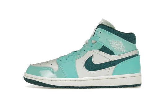 Air Jordan 1 Mid Chenille Bleached Turquoise