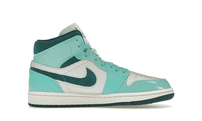 Air Jordan 1 Mid Chenille Bleached Turquoise