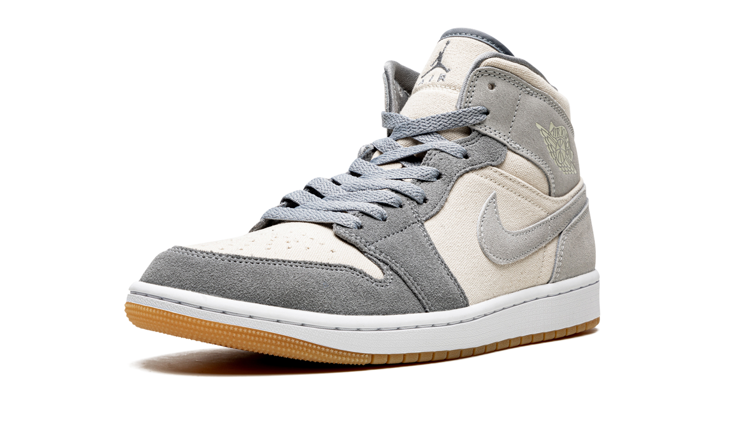 Air Jordan 1 Mid SE Coconut Milk Particle Grey