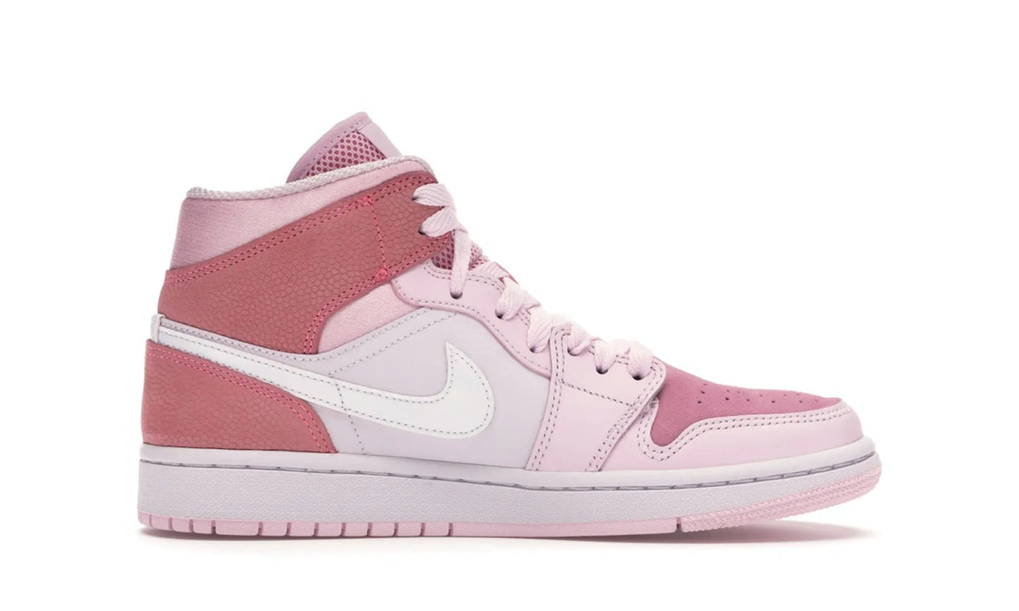 Air Jordan 1 Mid Digital Pink